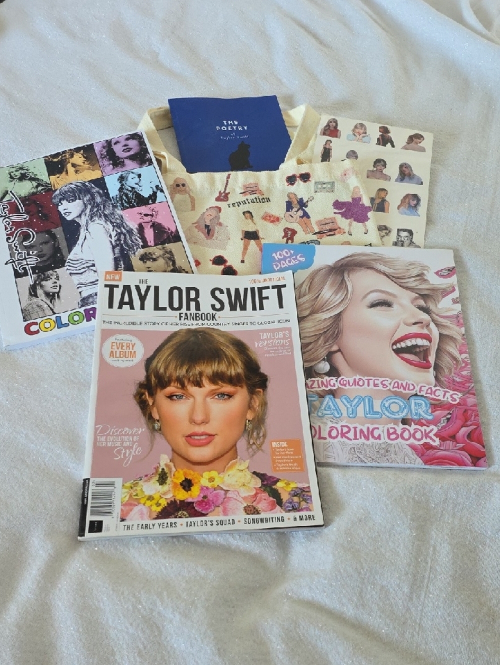 Taylor Swift Fan Bundle Swiftie Collector/ Gift Set With Tote NEW
